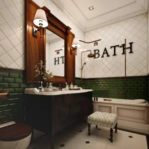 Ванна в стиле сталинский Ампир