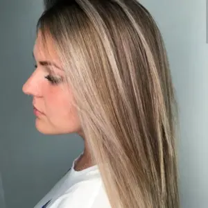 Вуальное мелирование