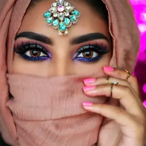 Арабский макияж глаз
