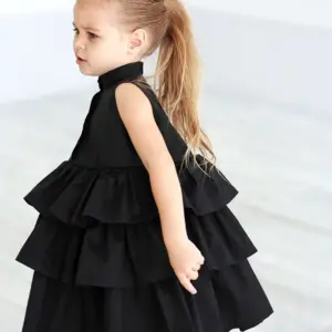 Детские черные платья