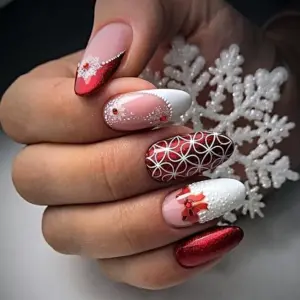 Новогодние ногти