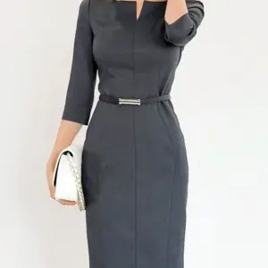 Офисные платья 2021 dress1001