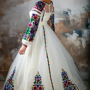 Свадебное платье в Казачьем стиле