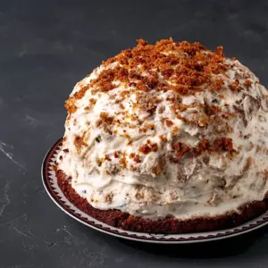 Торт Панчо с черносливом сметаной и грецкими орехами