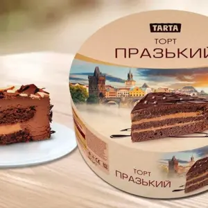 Торт Прага в упаковке
