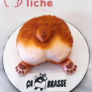 Торт с корги