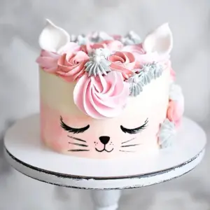 Торт с «кошечкой»